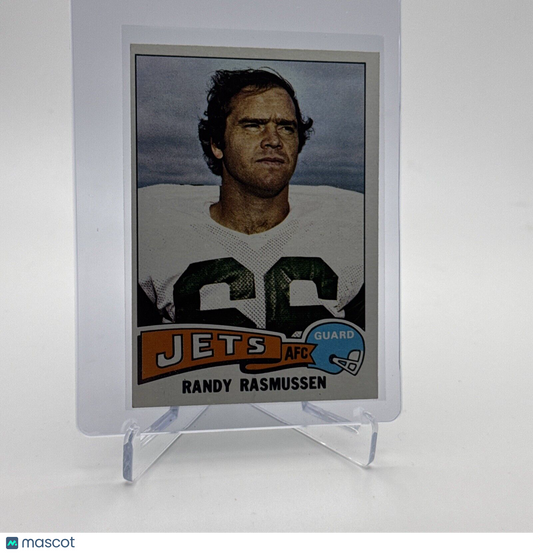 1975 Topps Randy Rasmussen Football Card #36 NM Quality #3 FREE SHIPPING