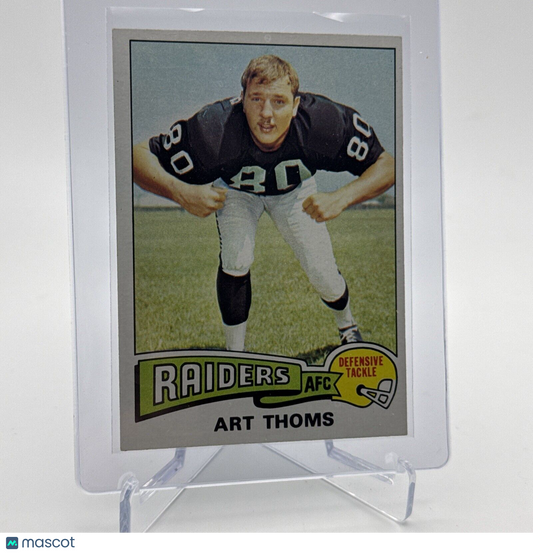 1975 Topps Art Thoms Football Card #123 NM Quality #2 FREE SHIPPING
