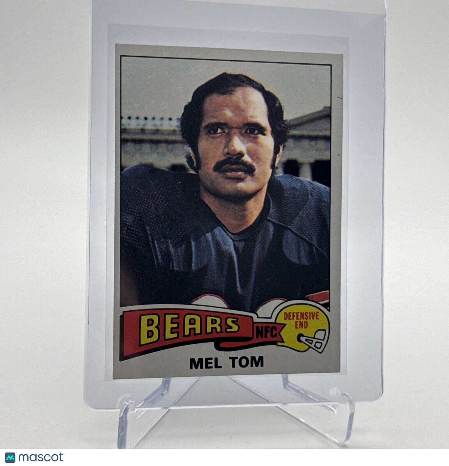 1975 Topps Mel Tom Football Card #184 NM Quality #5 FREE SHIPPING