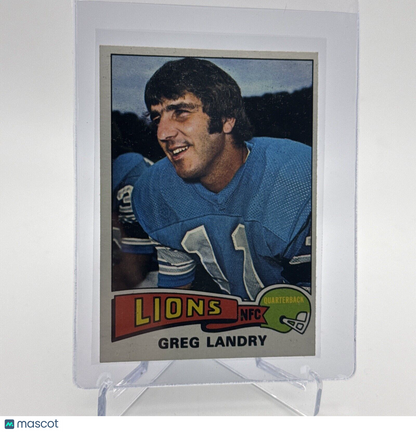 1975 Topps Greg Landry Football Card #15 NM Quality #3 FREE SHIPPING
