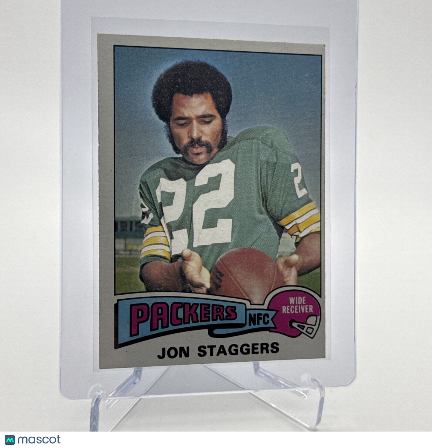 1975 Topps Jon Staggers Football Card #93 NM Quality #6 FREE SHIPPING