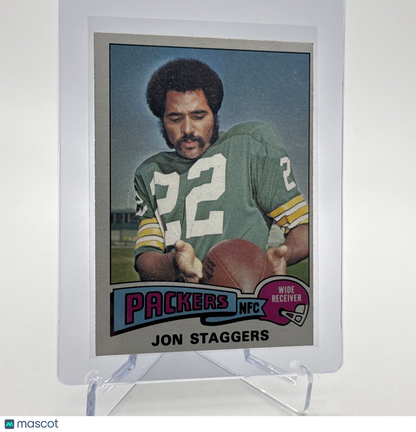 1975 Topps Jon Staggers Football Card #93 NM Quality #6 FREE SHIPPING