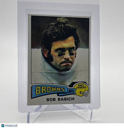 1975 Topps Bob Babich Football Card #82 NM Quality #3 FREE SHIPPING