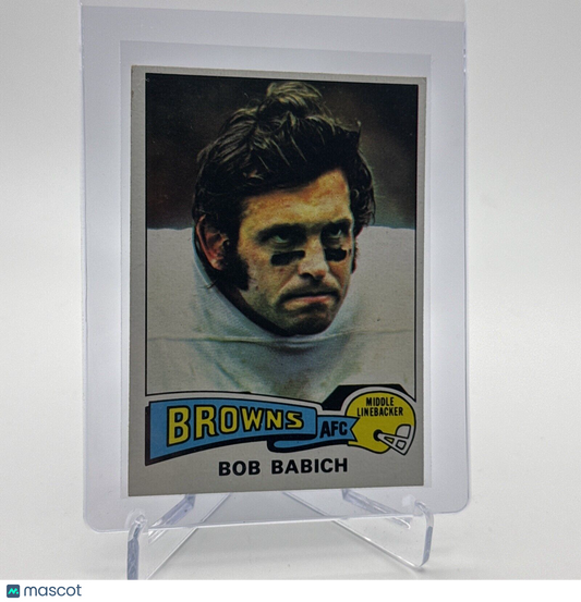 1975 Topps Bob Babich Football Card #82 NM Quality #3 FREE SHIPPING