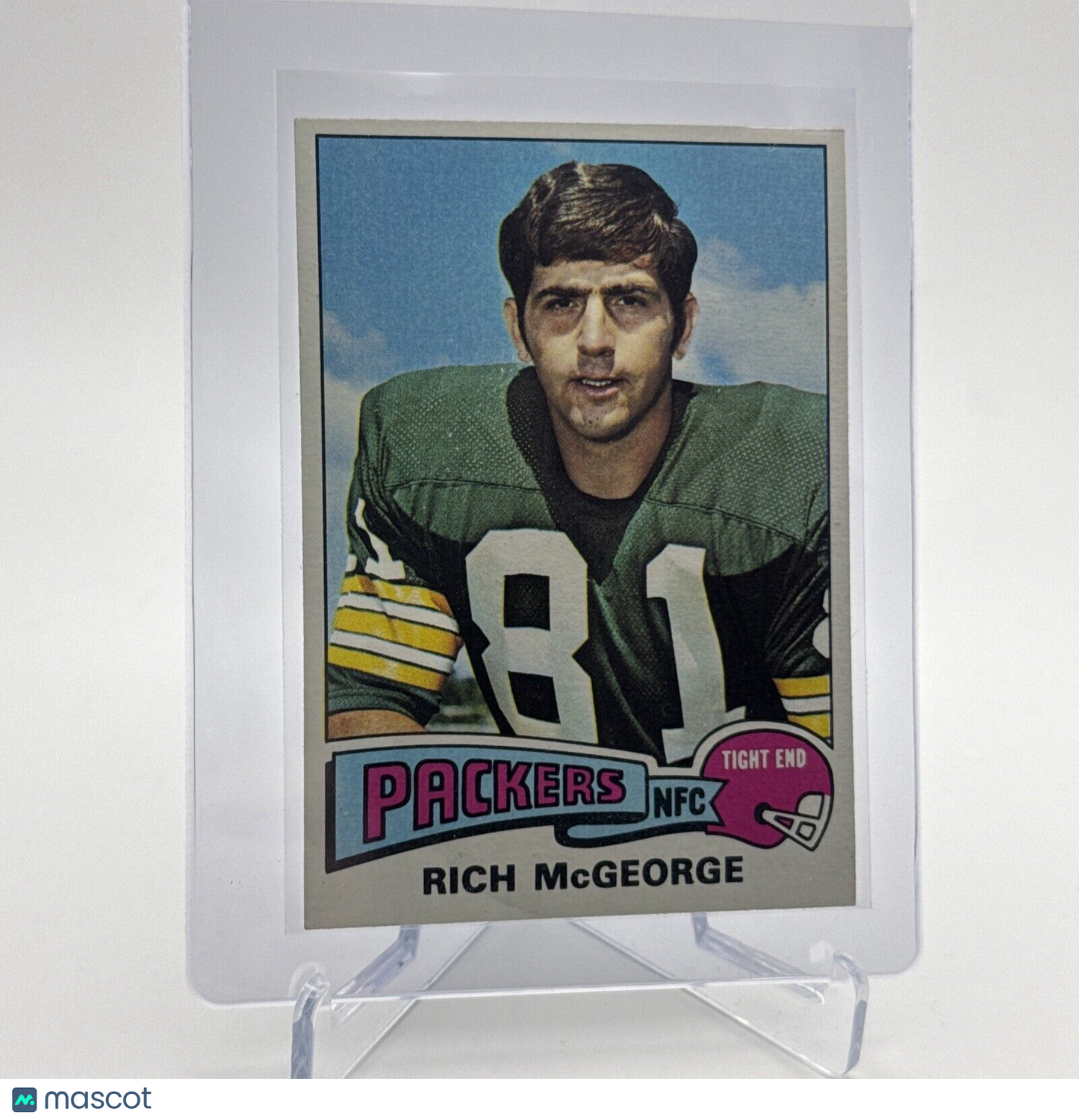1975 Topps Rich McGeorge Football Card #178 NM Quality #4 FREE SHIPPING