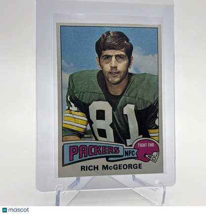 1975 Topps Rich McGeorge Football Card #178 NM Quality #4 FREE SHIPPING