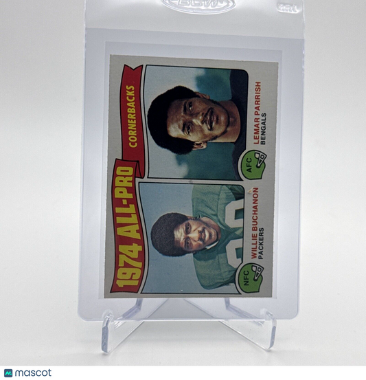 1975 Topps 1974 All-Pro Cornerbacks Football Card #221 NM #4  FREE SHIPPING