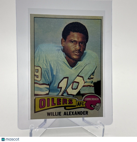1975 Topps Willie Alexander Football Card #139 NM Quality #4 FREE SHIPPING