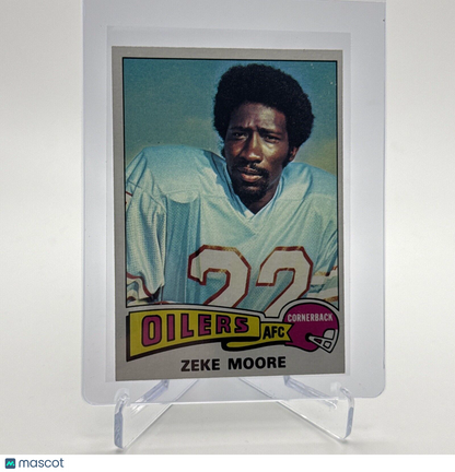 1975 Topps Zeke Moore Football Card #271 NM Quality #4 FREE SHIPPING