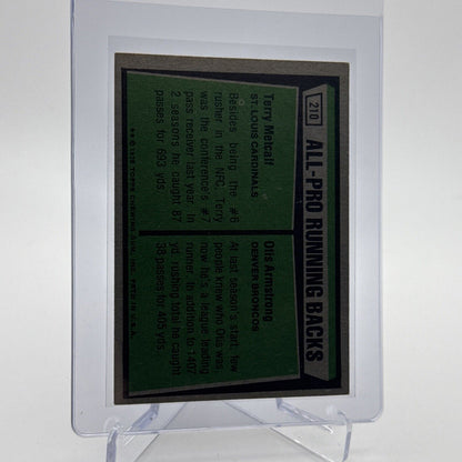 1975 Topps 1974 All-Pro Running Backs Card #210 NM Quality #5 FREE SHIPPING