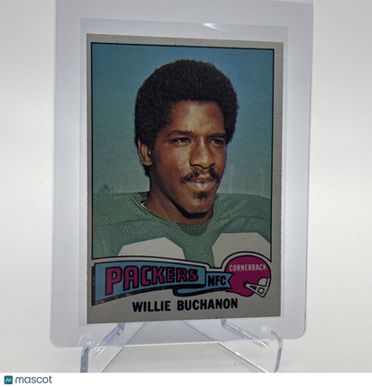 1975 Topps Willie Buchanon Football Card #286 NM Quality #3 FREE SHIPPING