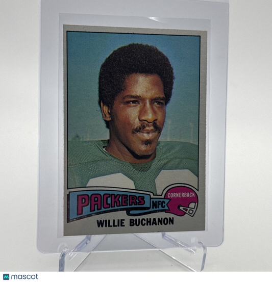 1975 Topps Willie Buchanon Football Card #286 NM Quality #3 FREE SHIPPING