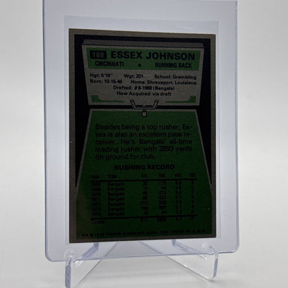 1975 Topps Essex Johnson Football Card #188 NM Quality #2 FREE SHIPPING