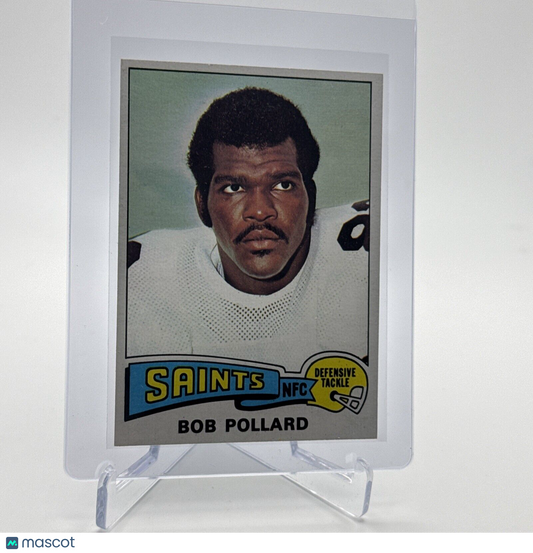 1975 Topps Bob Pollard Football Card #63 NM Quality #3 FREE SHIPPING