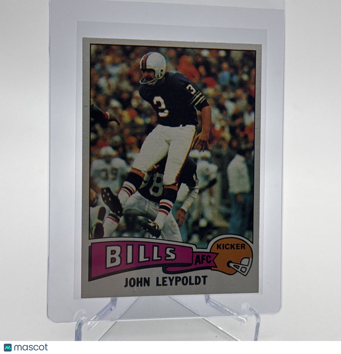 1975 Topps John Leypoldt Football Card #273 NM Quality #3 FREE SHIPPING