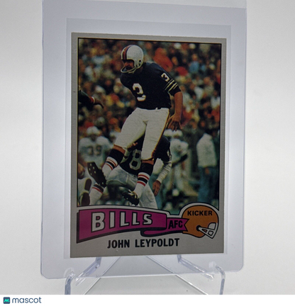 1975 Topps John Leypoldt Football Card #273 NM Quality #3 FREE SHIPPING