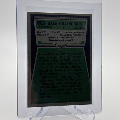 1975 Topps Gale Gillingham Football Card #270 NM Quality #2 FREE SHIPPING