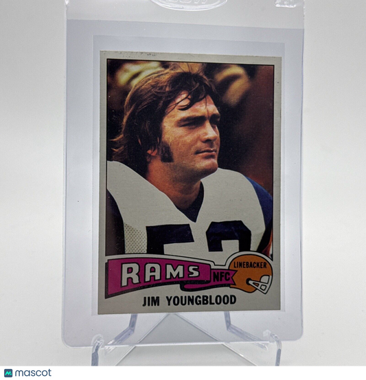 1975 Topps Jim Youngblood Football Card #176 NM Quality FREE SHIPPING
