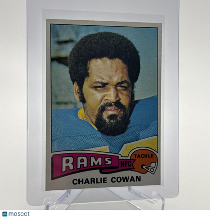 1975 Topps Charles Cowan Football Card #92 NM Quality #8 FREE SHIPPING