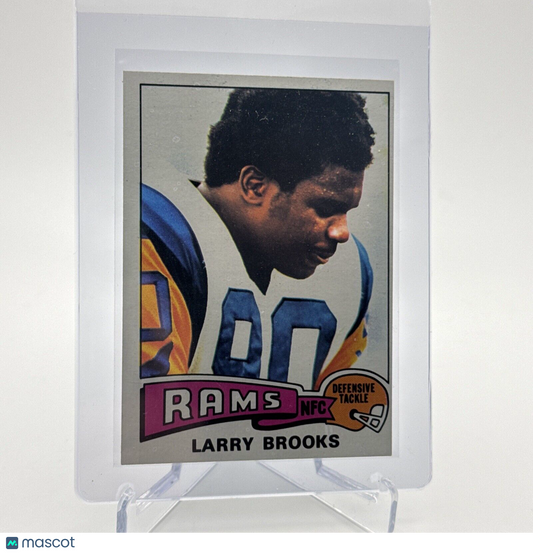 1975 Topps Larry Brooks Football Card #231 NM Quality #2 FREE SHIPPING