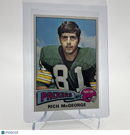 1975 Topps Rich McGeorge Football Card #178 NM Quality #3 FREE SHIPPING