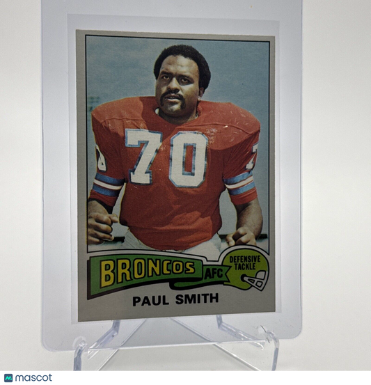 1975 Topps Paul Smith Football Card #45 NM Quality #9 FREE SHIPPING