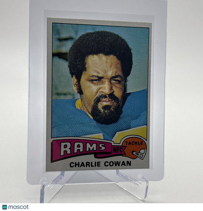 1975 Topps Charles Cowan Football Card #92 NM Quality #7 FREE SHIPPING