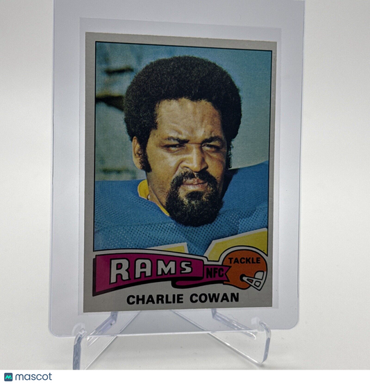 1975 Topps Charles Cowan Football Card #92 NM Quality #7 FREE SHIPPING