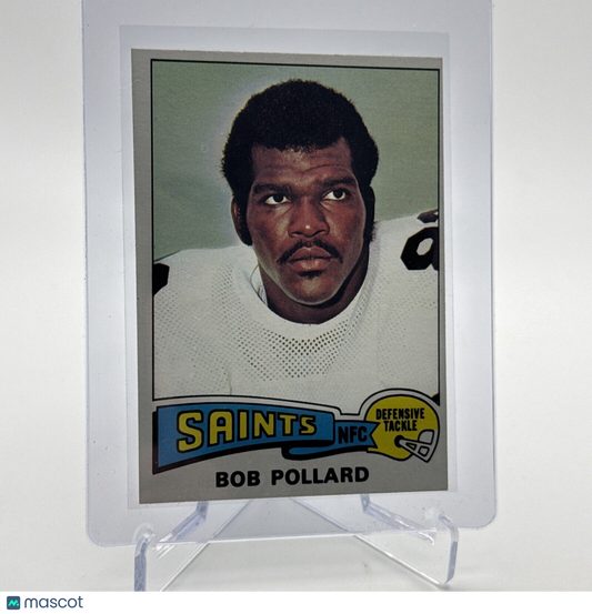 1975 Topps Bob Pollard Football Card #63 NM Quality #10 FREE SHIPPING