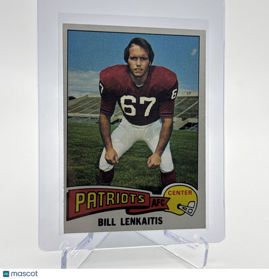 1975 Topps Bill Lenkaitis Football Card #61 NM Quality #8 FREE SHIPPING
