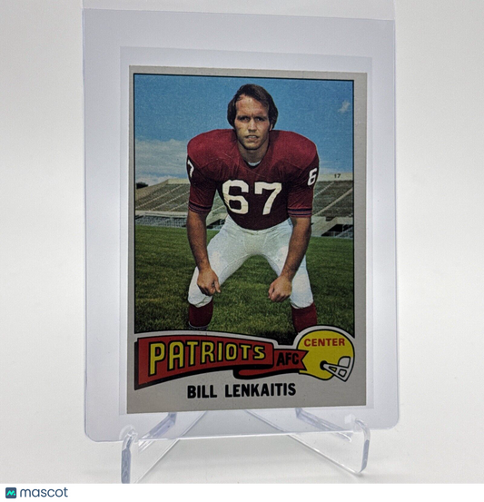 1975 Topps Bill Lenkaitis Football Card #61 NM Quality #4 FREE SHIPPING