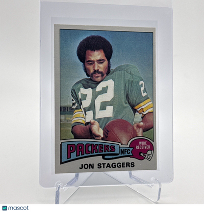 1975 Topps Jon Staggers Football Card #93 NM Quality #4 FREE SHIPPING