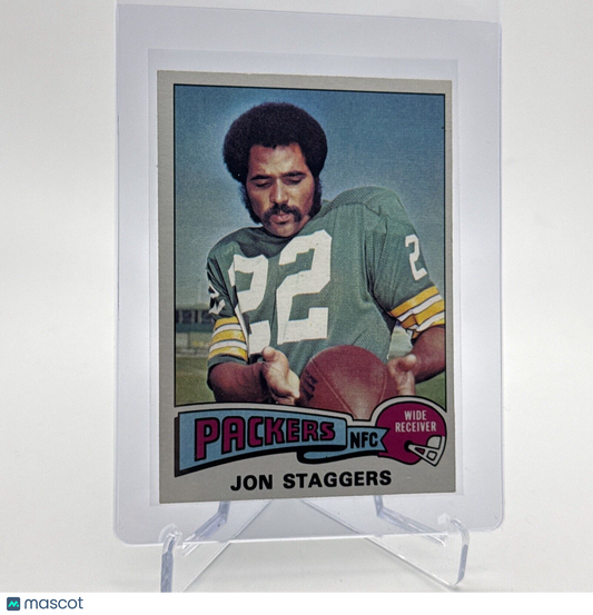 1975 Topps Jon Staggers Football Card #93 NM Quality #4 FREE SHIPPING