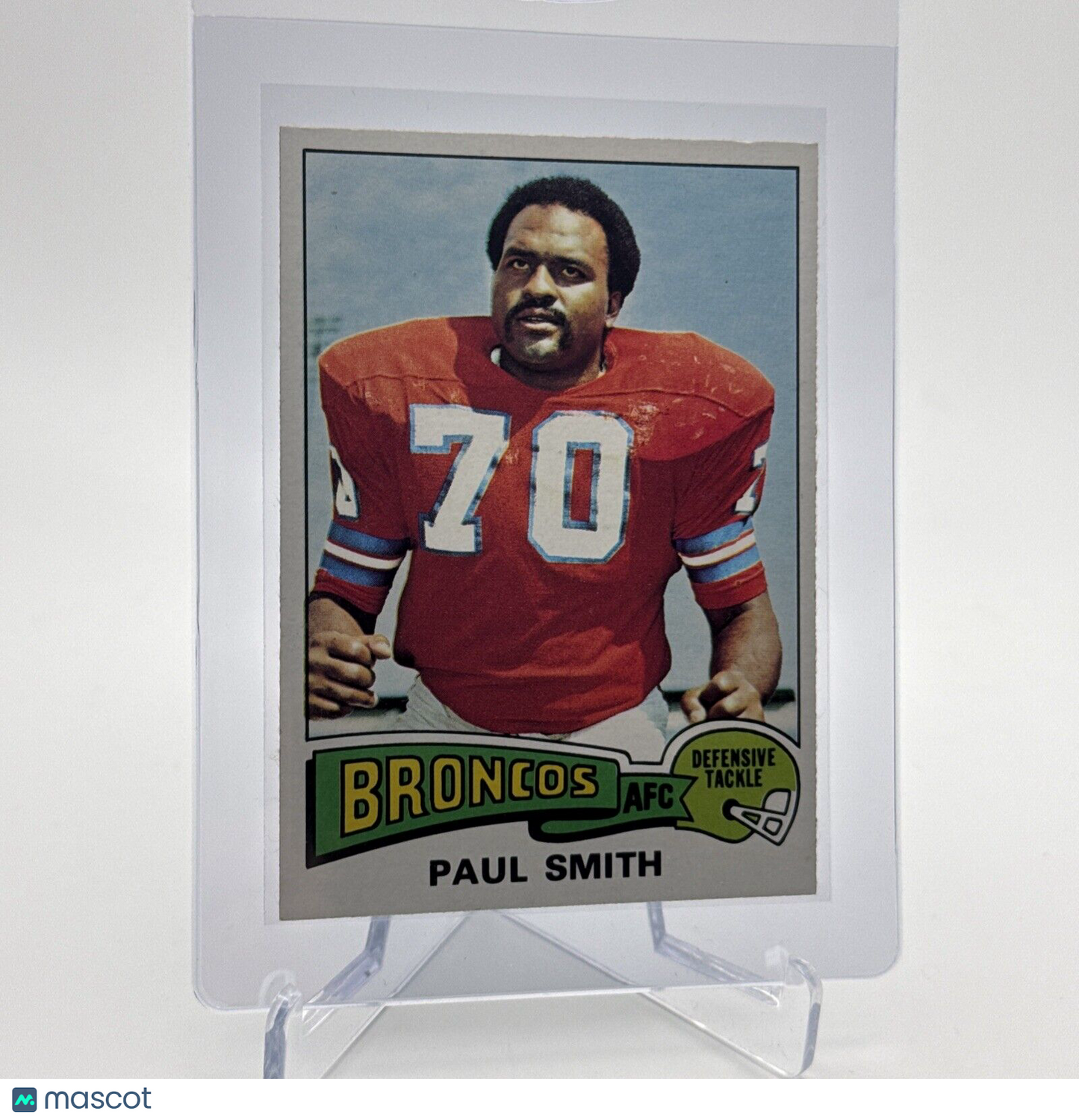 1975 Topps Paul Smith Football Card #45 NM Quality #5 FREE SHIPPING
