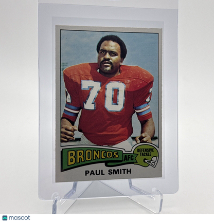 1975 Topps Paul Smith Football Card #45 NM Quality #5 FREE SHIPPING