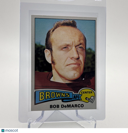 1975 Topps Bob DeMarco Football Card #109 NM Quality #4 FREE SHIPPING