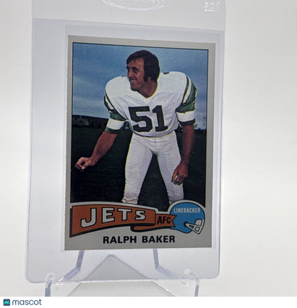 1975 Topps Ralph Baker Football Card #9 NM Quality #3 FREE SHIPPING