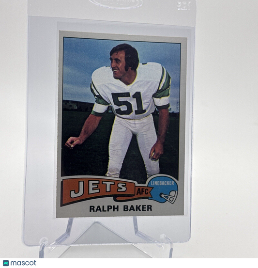 1975 Topps Ralph Baker Football Card #9 NM Quality #3 FREE SHIPPING