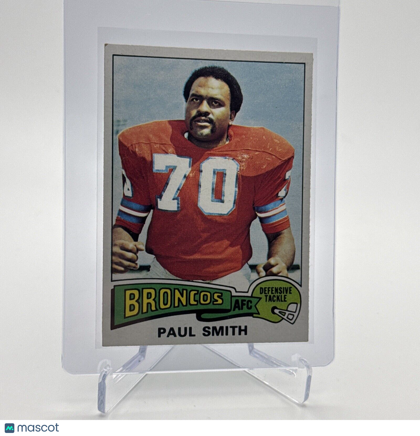 1975 Topps Paul Smith Football Card #45 NM Quality #3 FREE SHIPPING