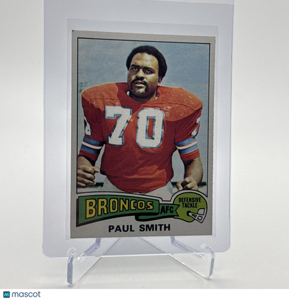 1975 Topps Paul Smith Football Card #45 NM Quality #3 FREE SHIPPING