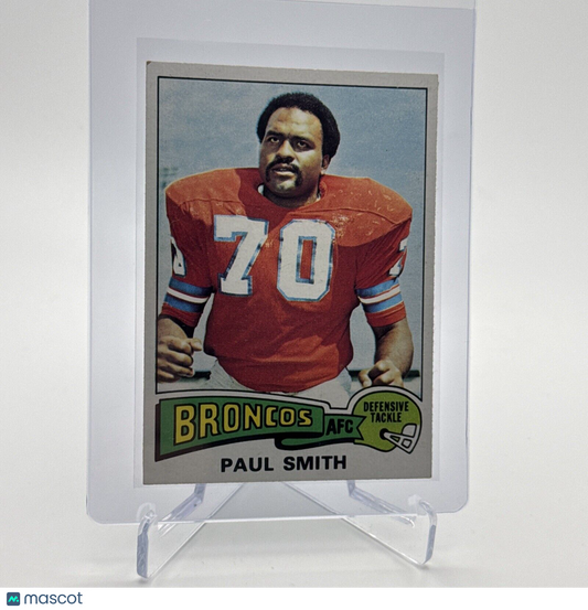 1975 Topps Paul Smith Football Card #45 NM Quality #3 FREE SHIPPING