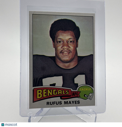 1975 Topps Rufus Mayes Football Card #168 NM Quality #3 FREE SHIPPING