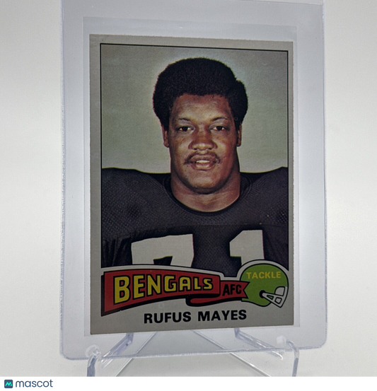 1975 Topps Rufus Mayes Football Card #168 NM Quality #3 FREE SHIPPING