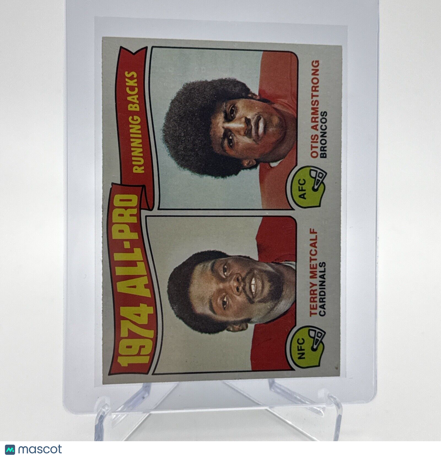 1975 Topps 1974 All-Pro Running Backs Card #210 NM Quality #2 FREE SHIPPING