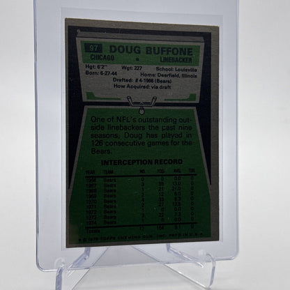 1975 Topps Doug Buffone Football Card #97 NM Quality #6 FREE SHIPPING