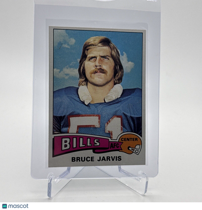 1975 Topps Bruce Jarvis Football Card #27 NM Quality #6 FREE SHIPPING