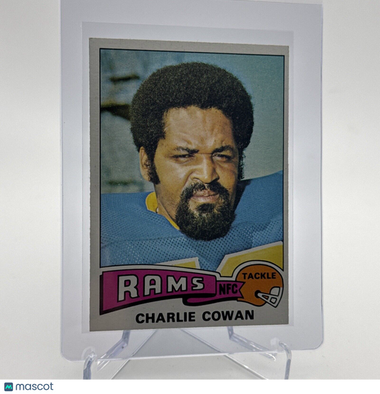 1975 Topps Charles Cowan Football Card #92 NM Quality #5 FREE SHIPPING