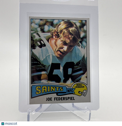 1975 Topps Joe Federspiel Football Card #107 NM Quality #3 FREE SHIPPING
