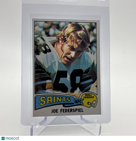 1975 Topps Joe Federspiel Football Card #107 NM Quality #3 FREE SHIPPING