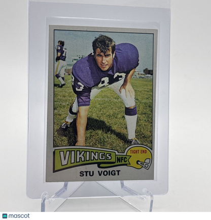 1975 Topps Stu Voigt Football Card #113 NM Quality #2 FREE SHIPPING